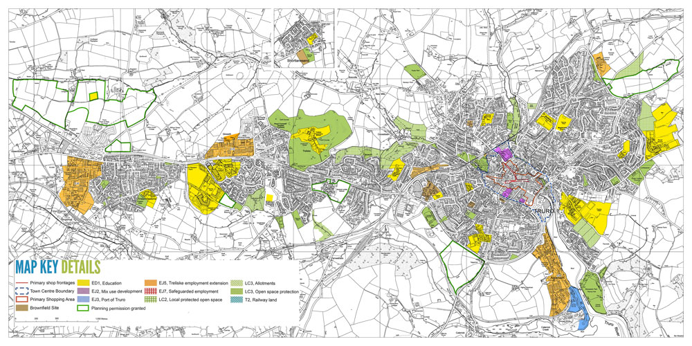 Truro&KenwynActionPlan—Mapdraftrevision2 The Truro and Kenwyn